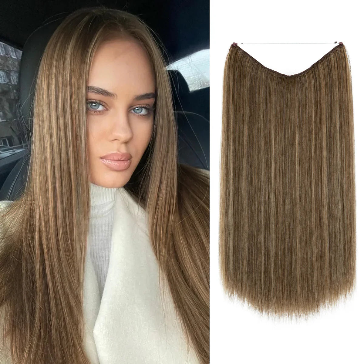 Sandy Brunette Straight (14 Inch)