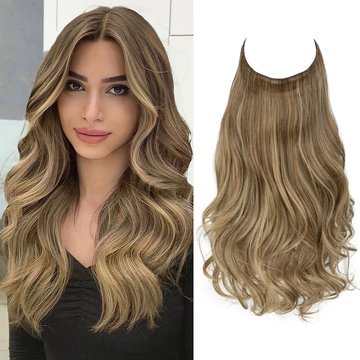 Sandy Brunette + 1 FREE HALO / 14 Inch