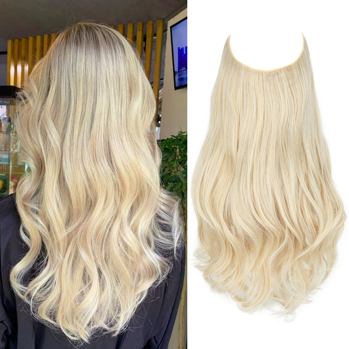 Light Champagne Wavy (16 Inch)