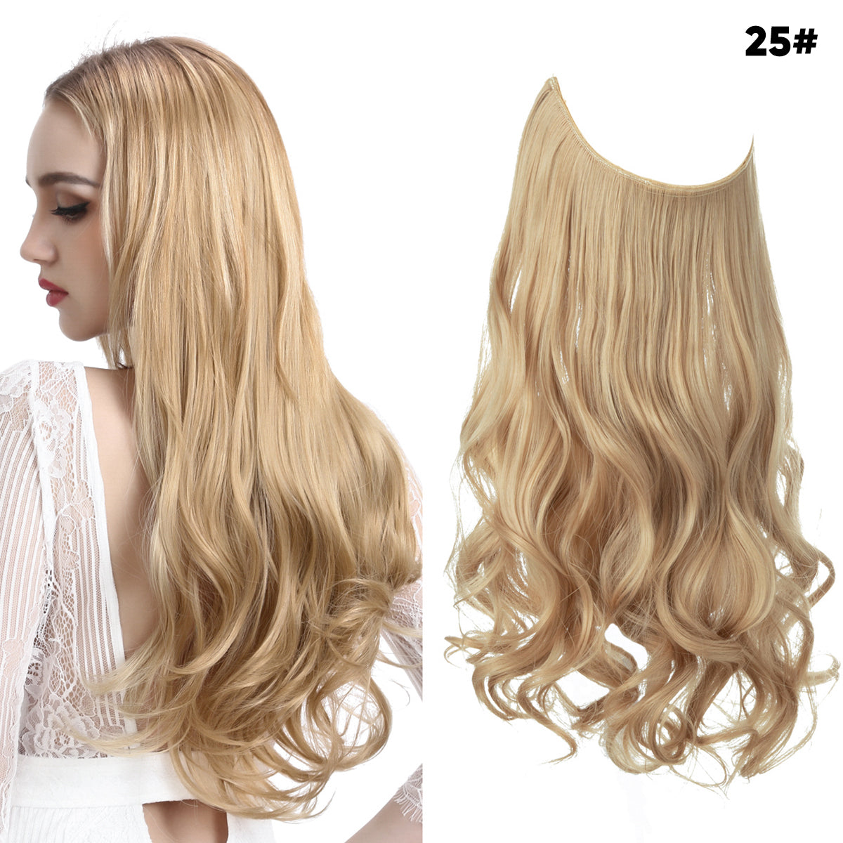 Sandy Blonde + 1 FREE HALO / 14 Inch